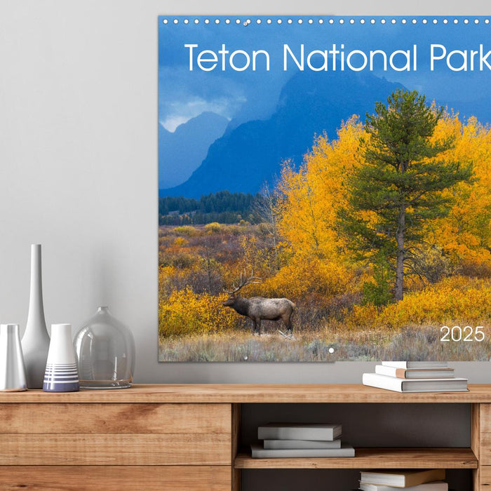 Teton National Park (CALVENDO Monthly Calendar 2025)