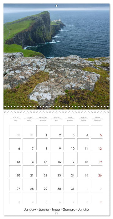 Beautiful Scotland (CALVENDO Monthly Calendar 2025)