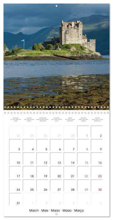 Beautiful Scotland (CALVENDO Monthly Calendar 2025)