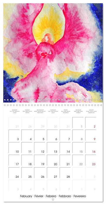 Angels for your soul (CALVENDO Monthly Calendar 2025)