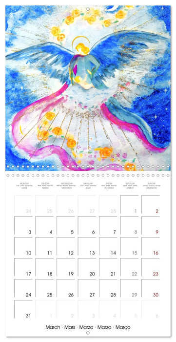 Angels for your soul (CALVENDO Monthly Calendar 2025)