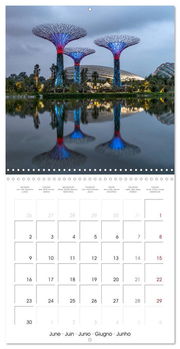 Asia - Singapore (CALVENDO Monthly Calendar 2025)