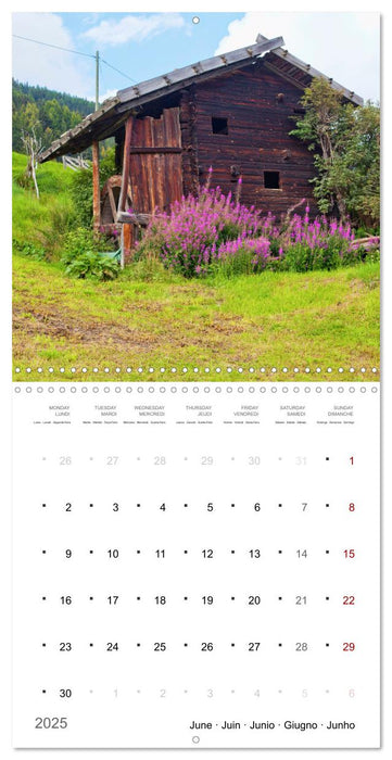 South Tyrol the last mills (CALVENDO Monthly Calendar 2025)