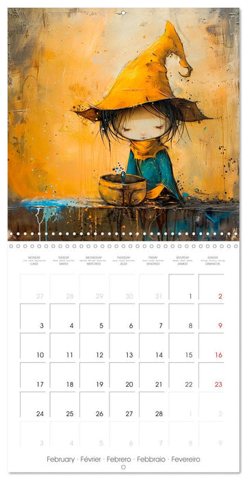 The Magic of Fairytales (CALVENDO Monthly Calendar 2025)