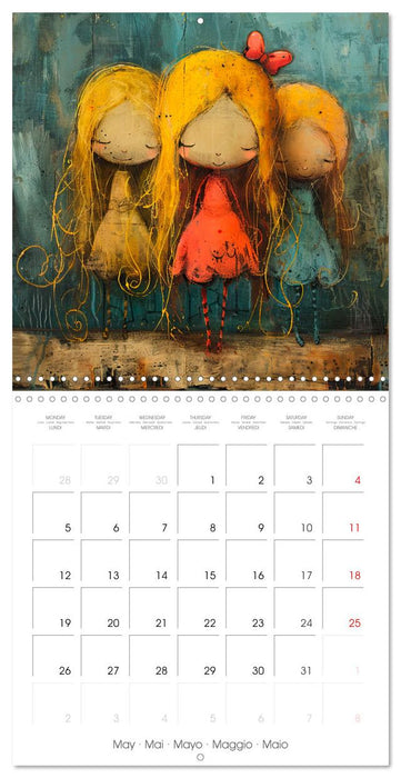 The Magic of Fairytales (CALVENDO Monthly Calendar 2025)