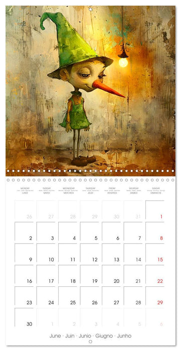 The Magic of Fairytales (CALVENDO Monthly Calendar 2025)