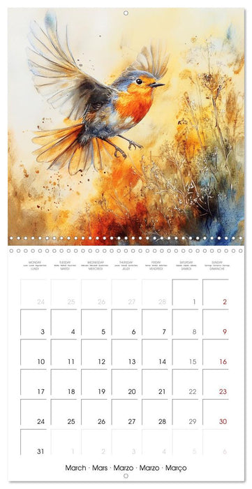 Watercolor Journeys (CALVENDO Monthly Calendar 2025)