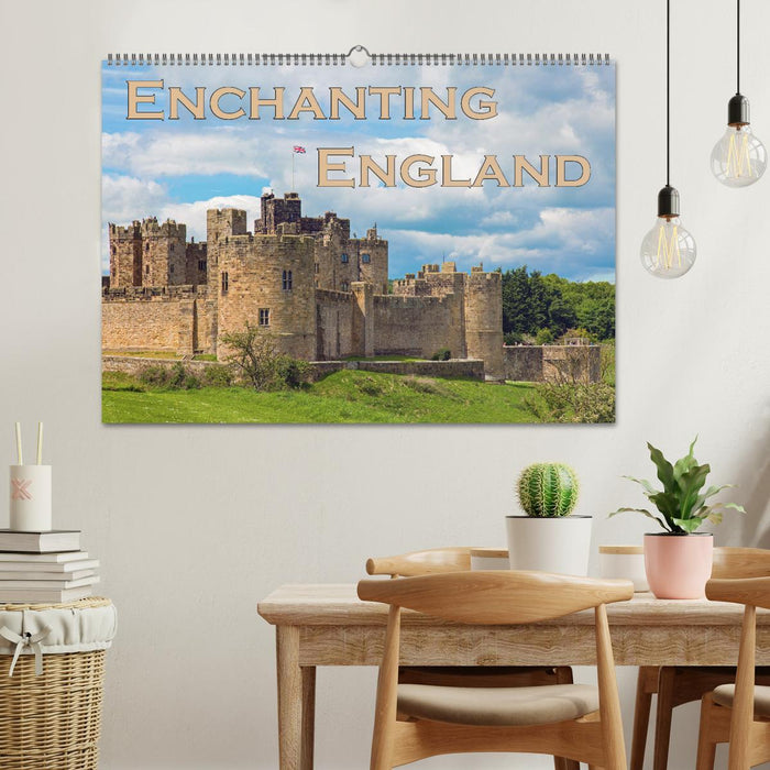 Enchanting England (CALVENDO Monthly Calendar 2025)