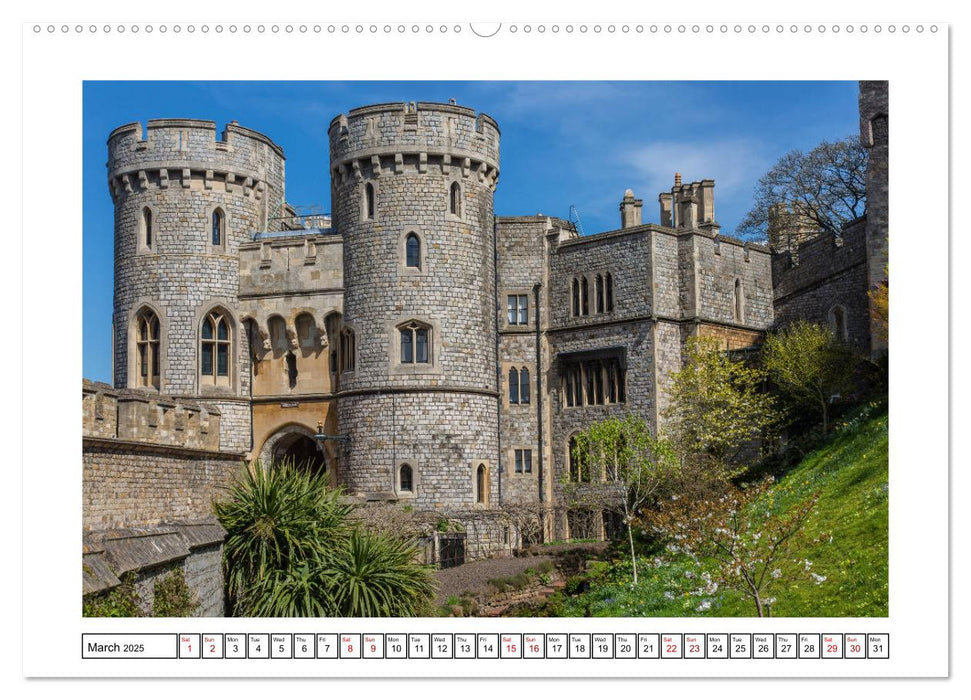 Enchanting England (CALVENDO Monthly Calendar 2025)