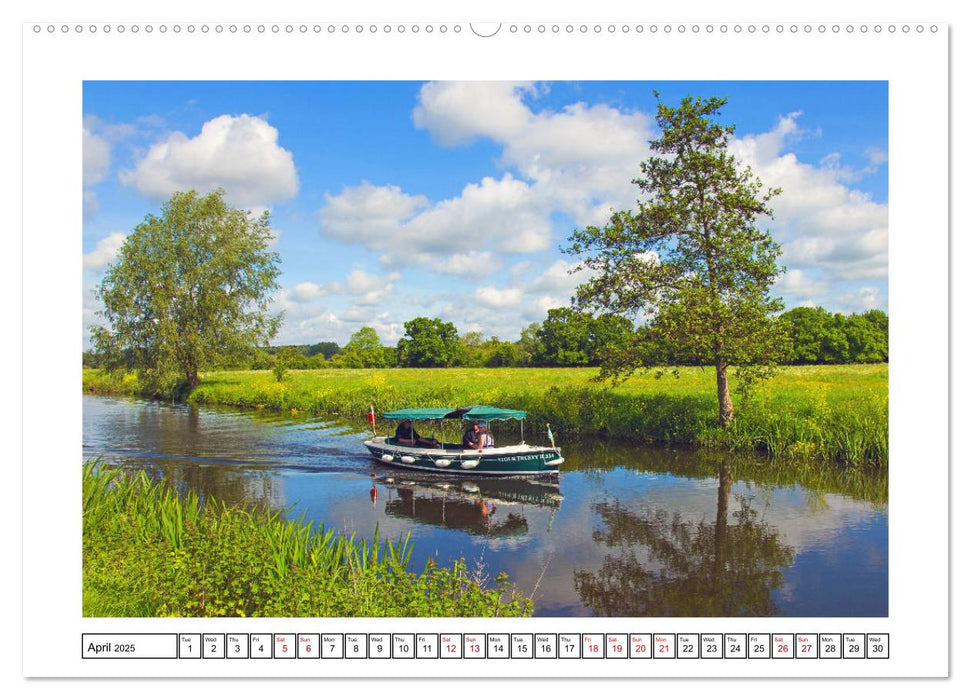 Enchanting England (CALVENDO Monthly Calendar 2025)