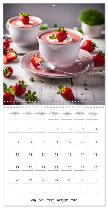 SEASONAL AI SOUPS (CALVENDO Monthly Calendar 2025)