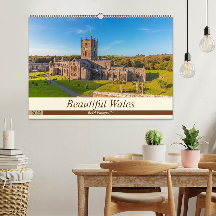 Beautiful Wales (CALVENDO Monthly Calendar 2025)