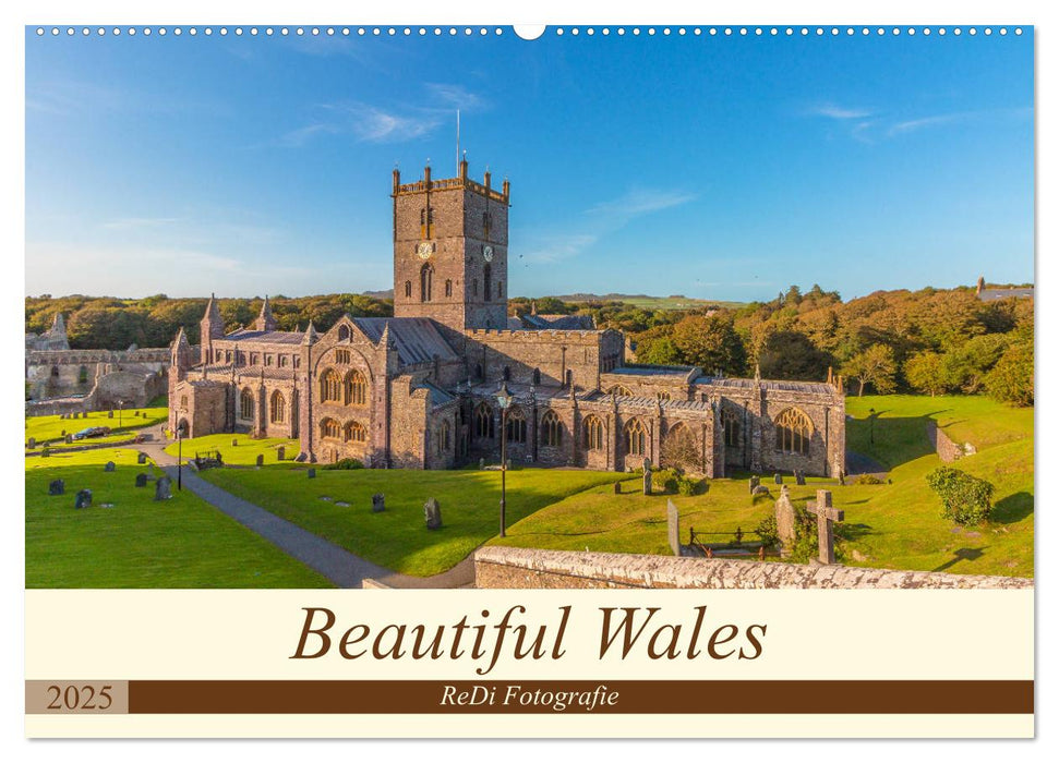 Beautiful Wales (CALVENDO Monthly Calendar 2025)