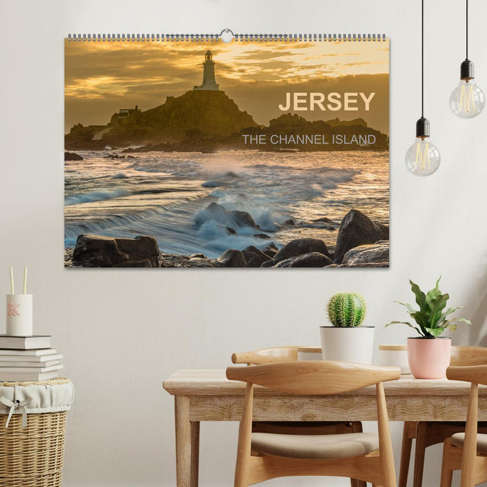 JERSEY THE CHANNEL ISLAND (CALVENDO Monthly Calendar 2025)