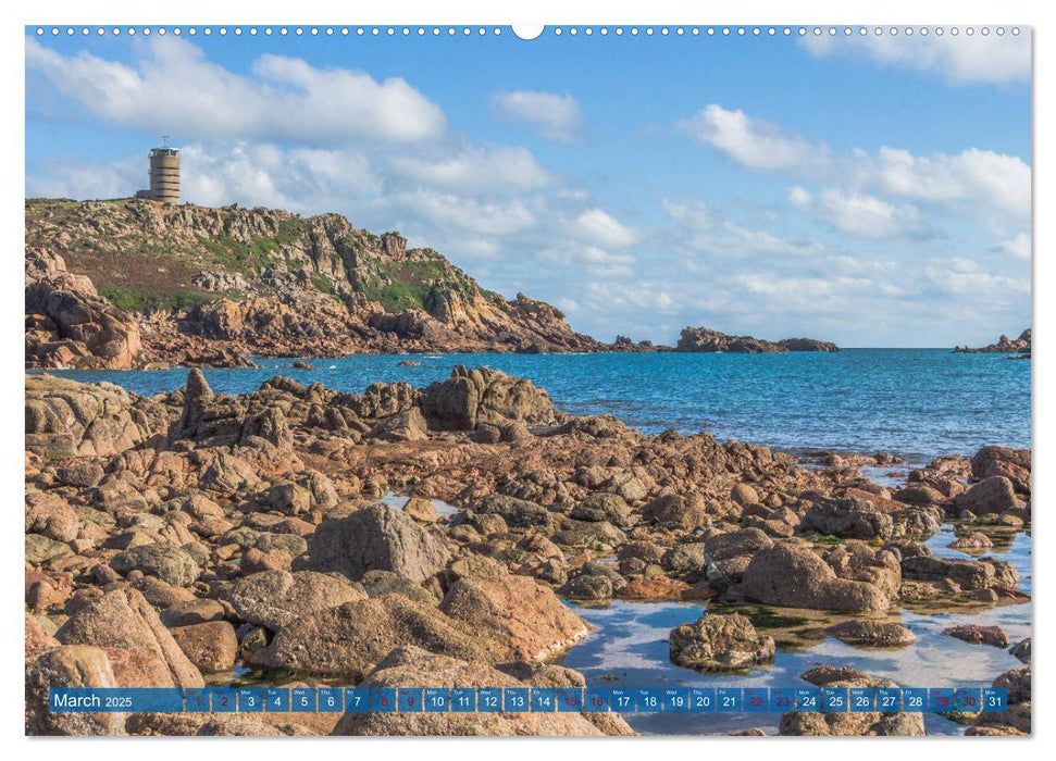 JERSEY THE CHANNEL ISLAND (CALVENDO Monthly Calendar 2025)