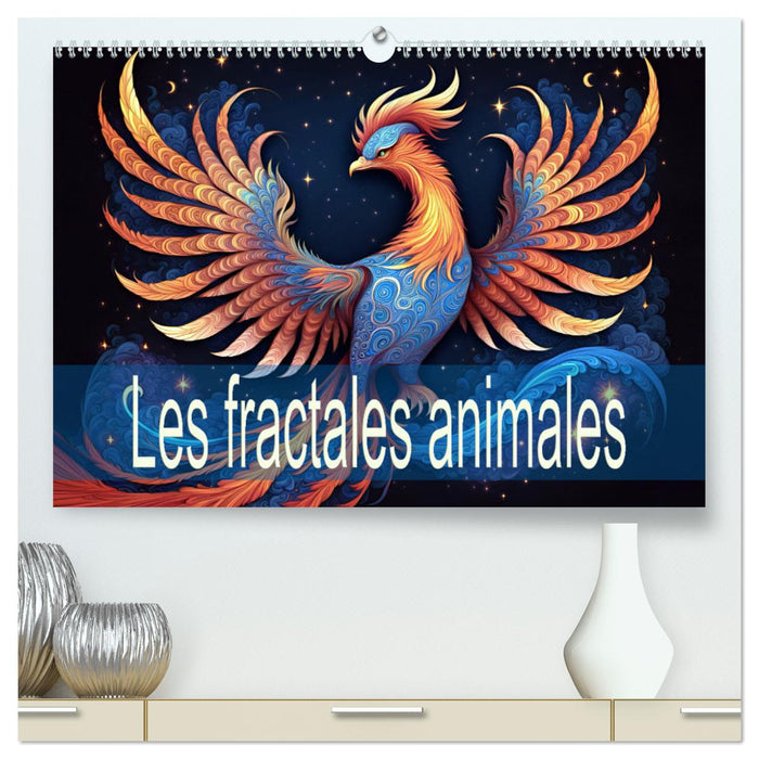 Les fractales animales (CALVENDO Calendrier supérieur 2025)