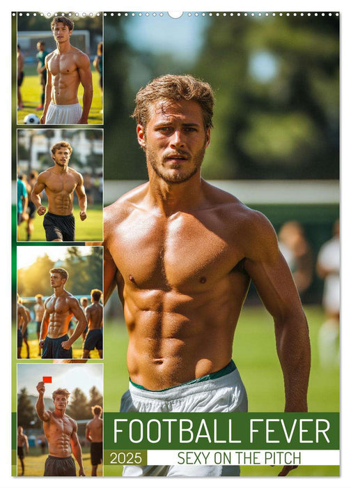 Football Fever - Sexy on the Pitch (CALVENDO Monthly Calendar 2025)