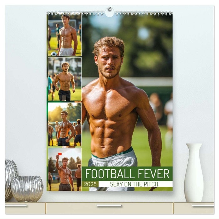 Football Fever - Sexy on the Pitch (CALVENDO Premium-Calendar 2025)