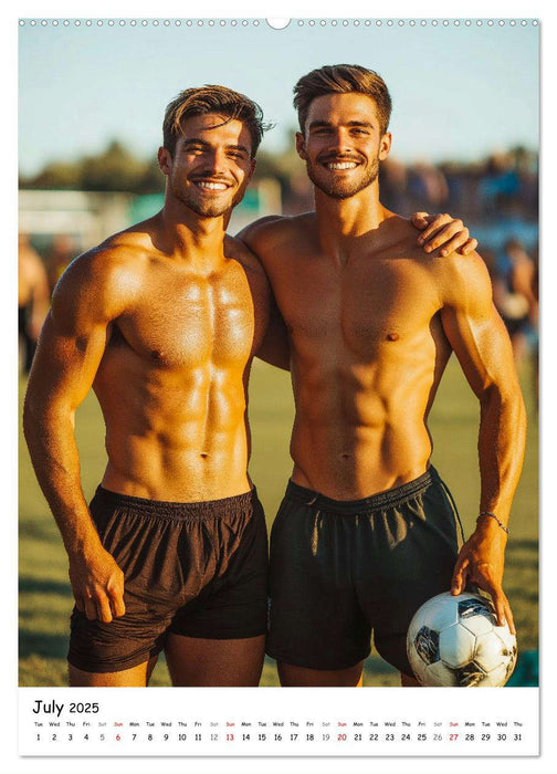 Football Fever - Sexy on the Pitch (CALVENDO Premium-Calendar 2025)