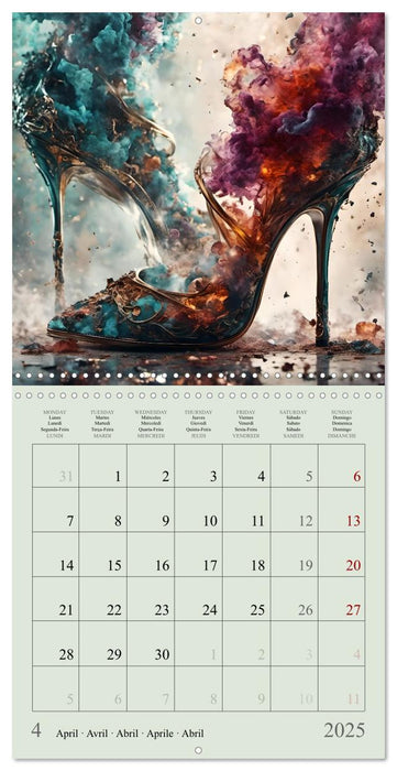 Enchanted by high heels - For shoe lovers (CALVENDO Monthly Calendar 2025)