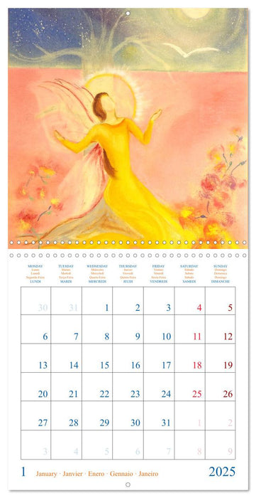 Colorful Fairies (CALVENDO Monthly Calendar 2025)