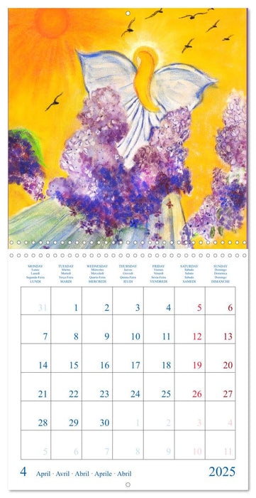 Colorful Fairies (CALVENDO Monthly Calendar 2025)