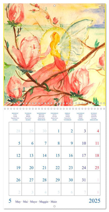 Colorful Fairies (CALVENDO Monthly Calendar 2025)