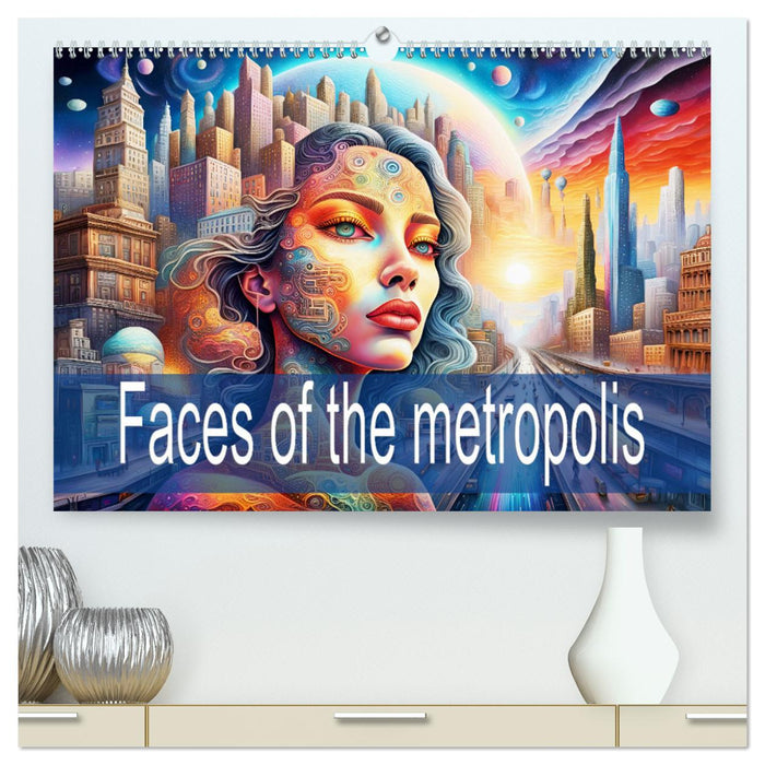 Faces of the metropolis (CALVENDO Premium-Calendar 2025)