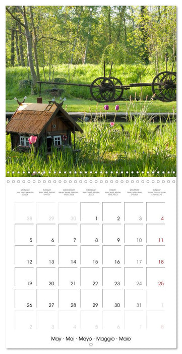 Spreewald - A Natural Paradise (CALVENDO Monthly Calendar 2025)