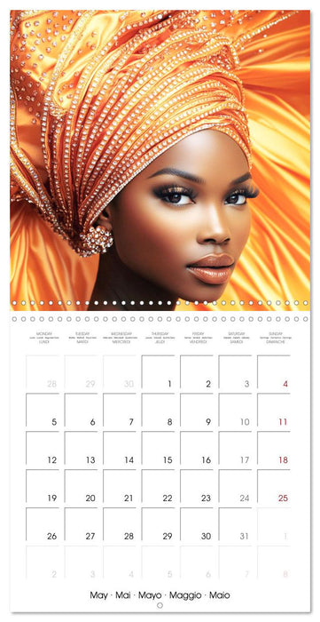 African Touch (CALVENDO Monthly Calendar 2025)