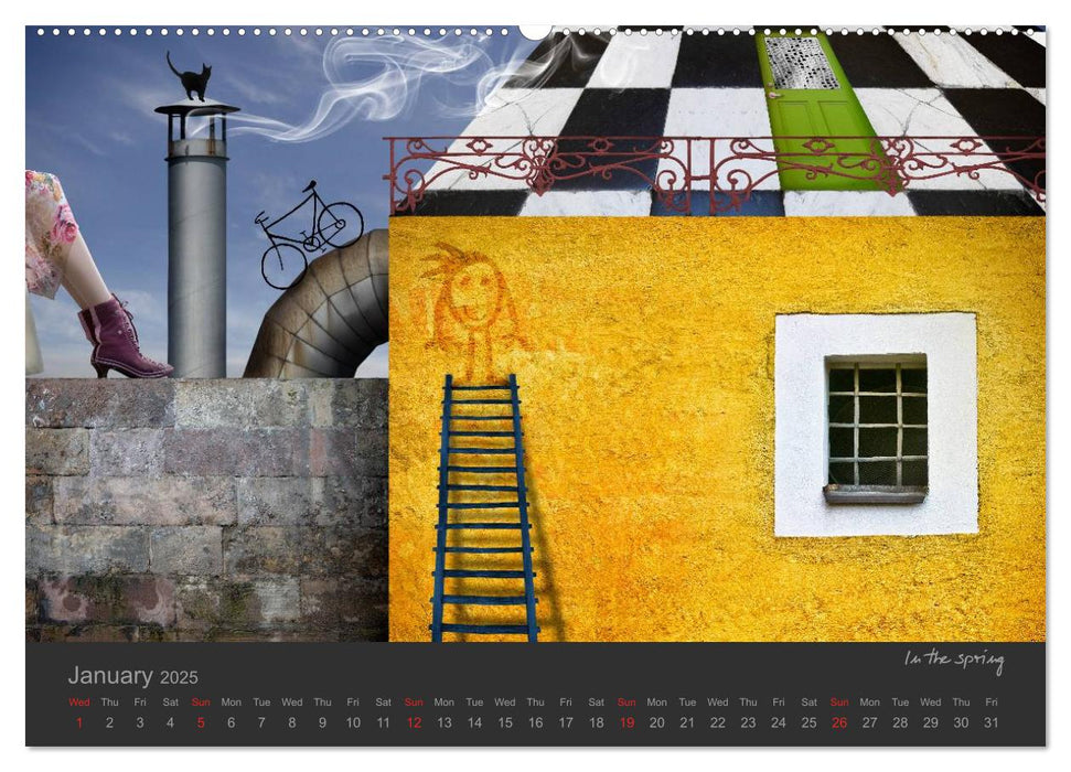 Journey in another World - Surreal Impressions (CALVENDO Premium-Calendar 2025)