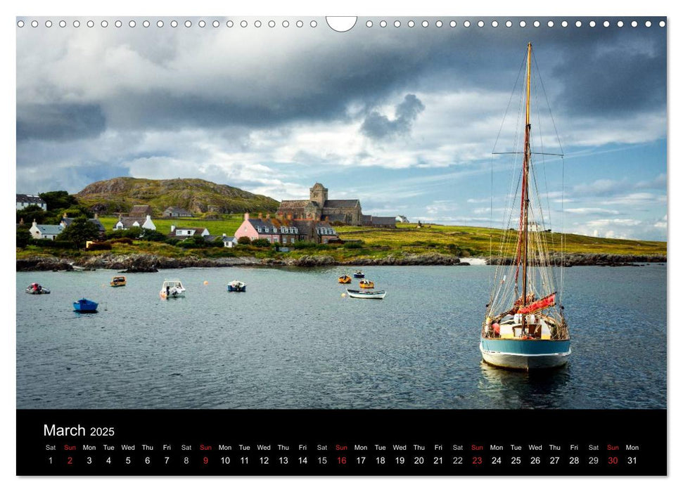 Iona - A Visual Pilgrimage (CALVENDO Monthly Calendar 2025)