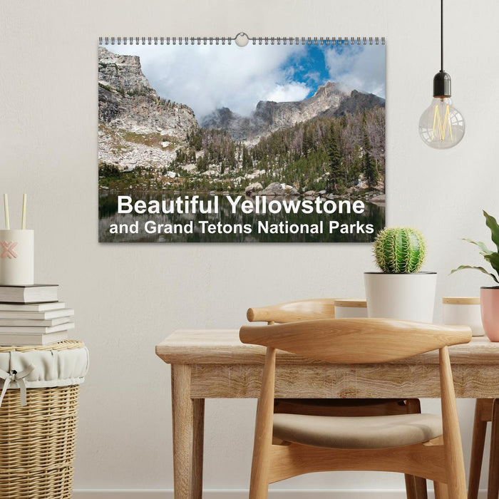 Beautiful Yellowstone and Grand Tetons National Parks (CALVENDO Monthly Calendar 2025)