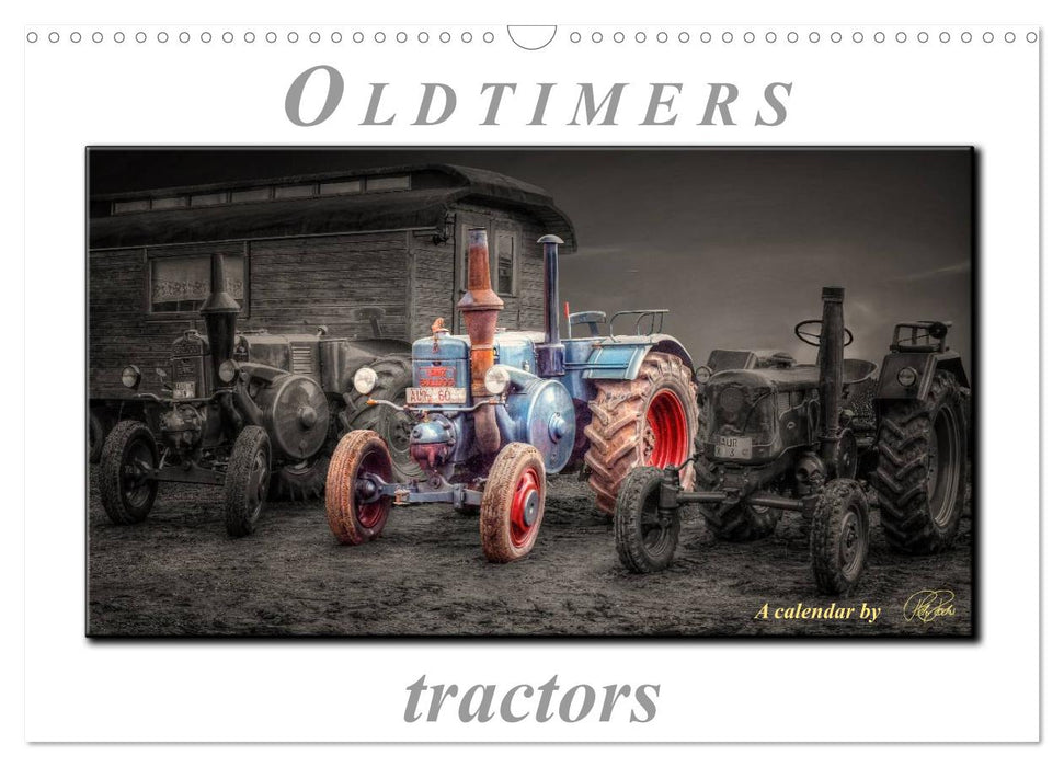 Oldtimer - tractors (CALVENDO Monthly Calendar 2025)