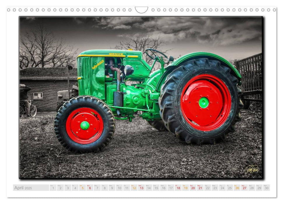 Oldtimer - tractors (CALVENDO Monthly Calendar 2025)