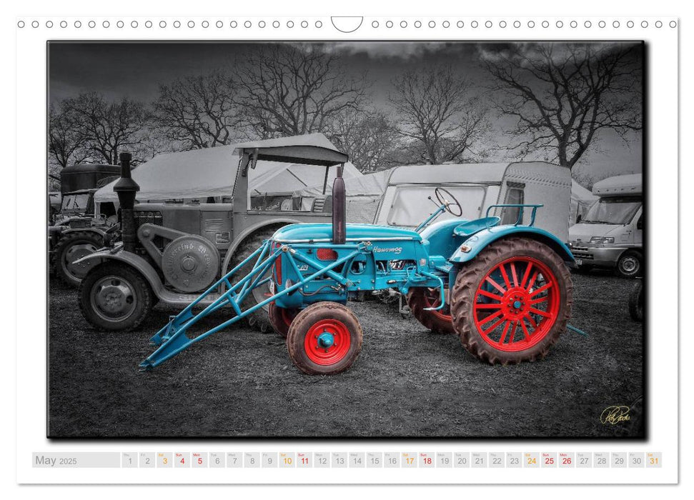 Oldtimer - tractors (CALVENDO Monthly Calendar 2025)