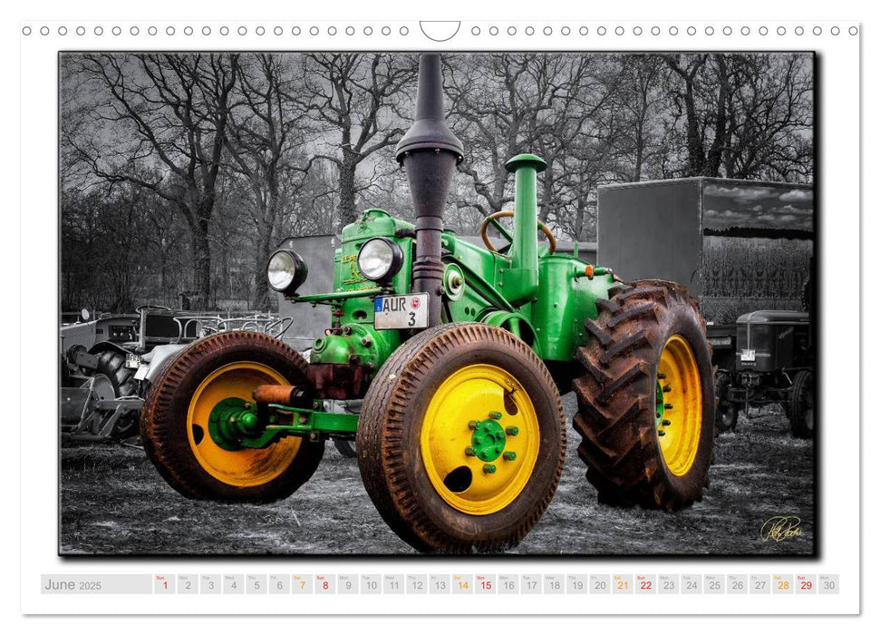 Oldtimer - tractors (CALVENDO Monthly Calendar 2025)