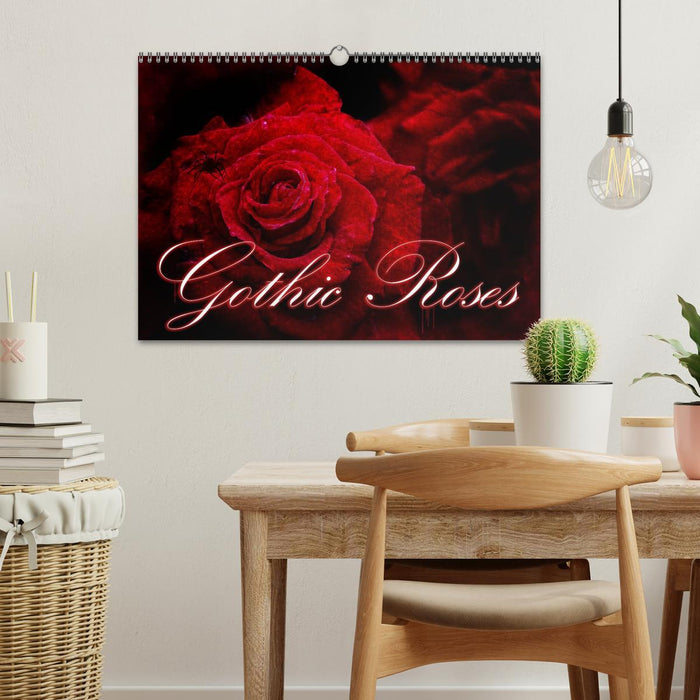 Gothic Roses (CALVENDO Monthly Calendar 2025)