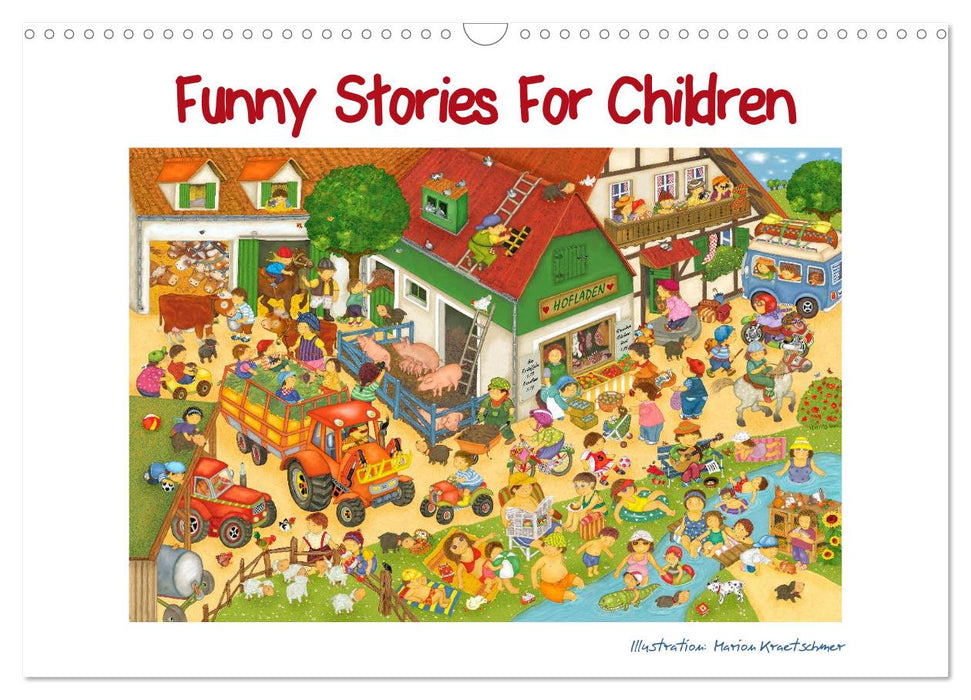 Funny Stories for Children (CALVENDO Monthly Calendar 2025)