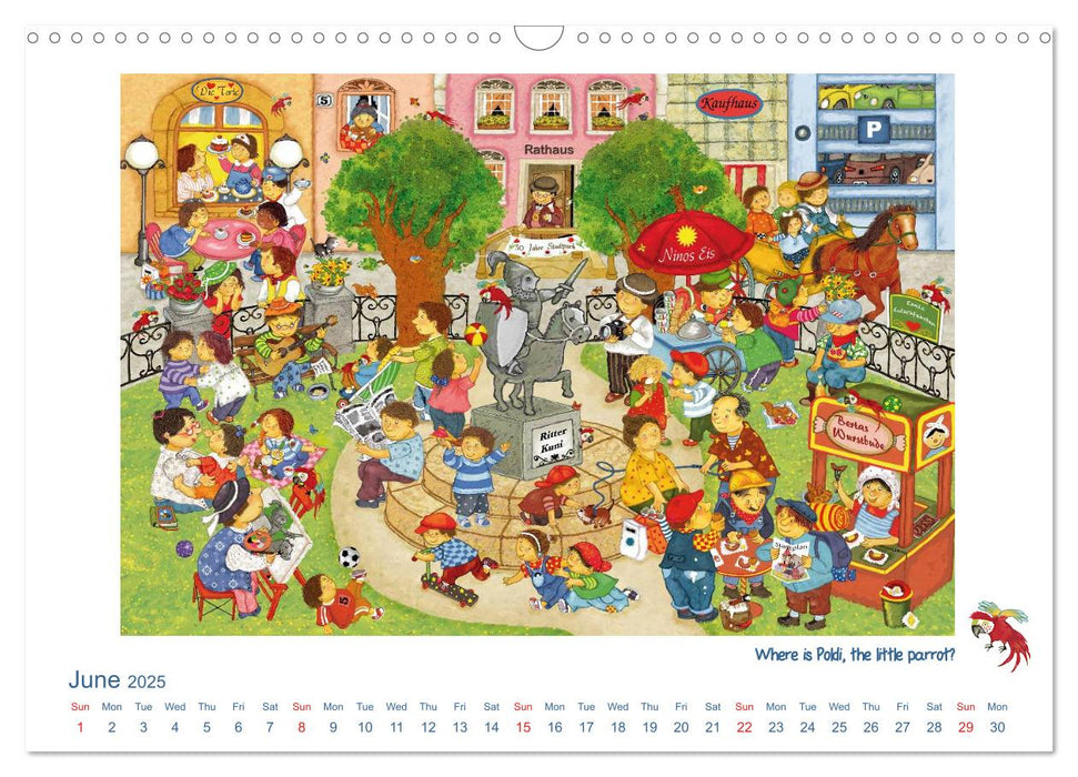 Funny Stories for Children (CALVENDO Monthly Calendar 2025)