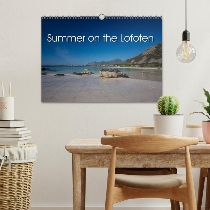 Summer on the Lofoten (CALVENDO Monthly Calendar 2025)