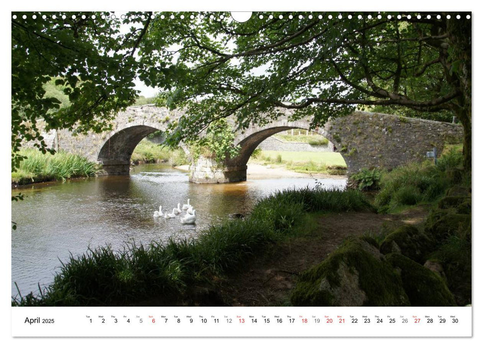 Charming - Mystic Devon Dartmoor, South England (CALVENDO Monthly Calendar 2025)