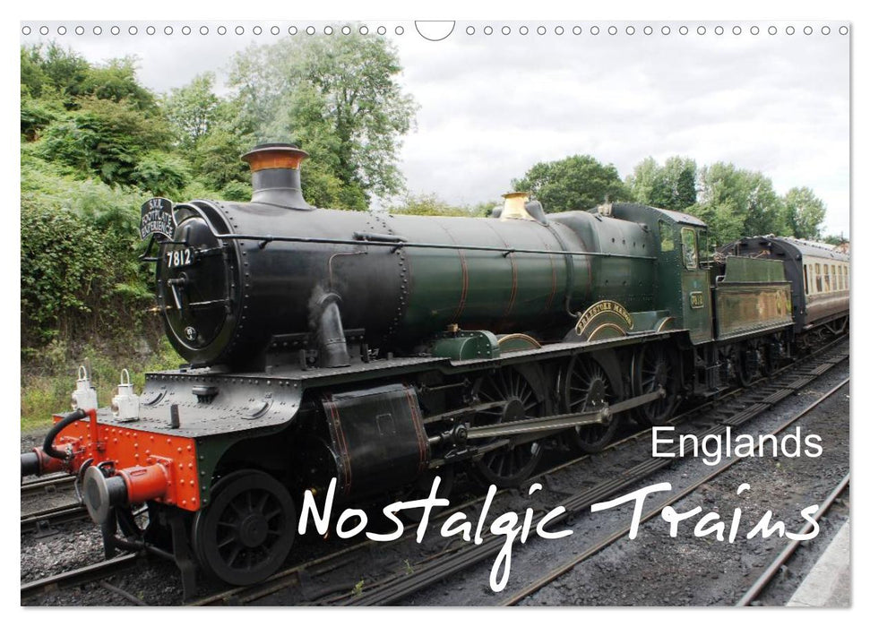 Englands Nostalgic Trains (CALVENDO Monthly Calendar 2025)