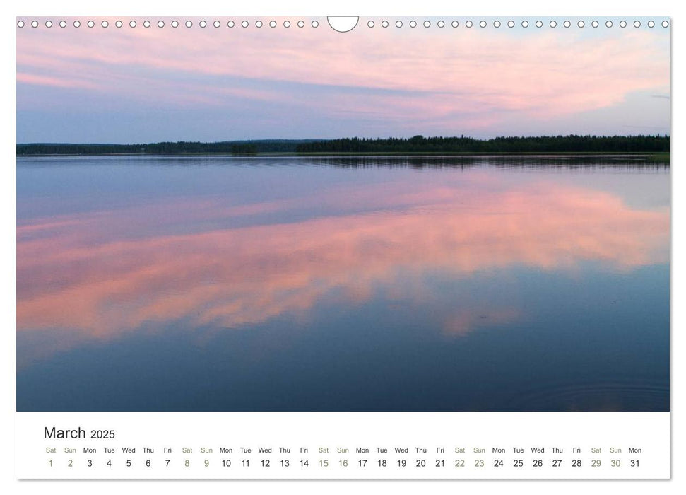 Finnish nature (CALVENDO Monthly Calendar 2025)