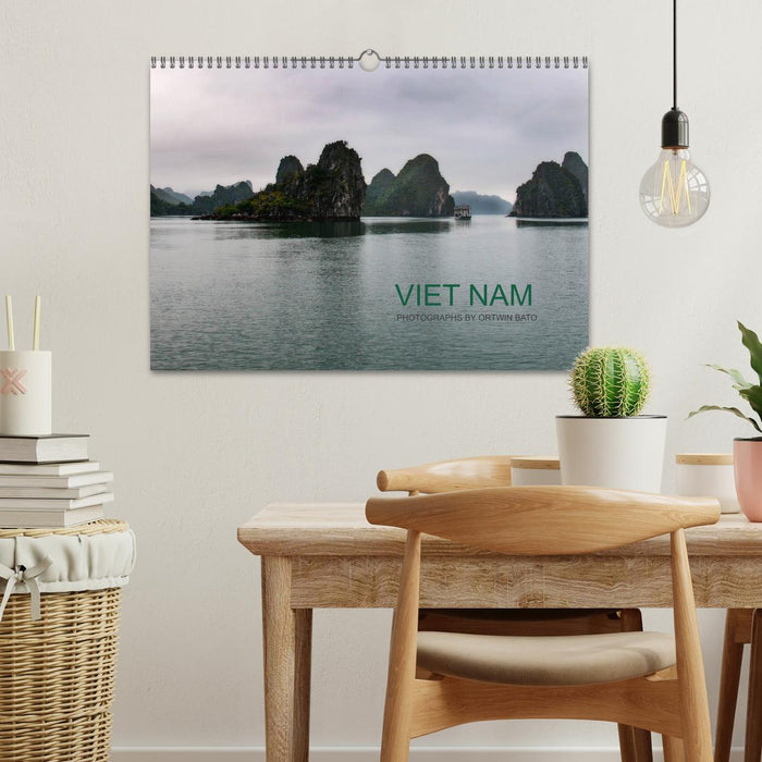 VIETNAM (CALVENDO Monthly Calendar 2025)