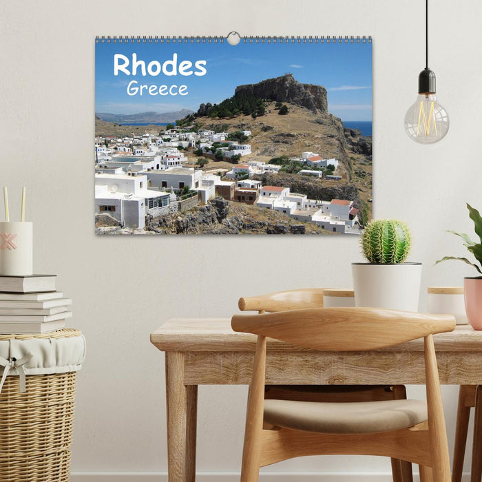 Rhodes - Greece (CALVENDO Monthly Calendar 2025)