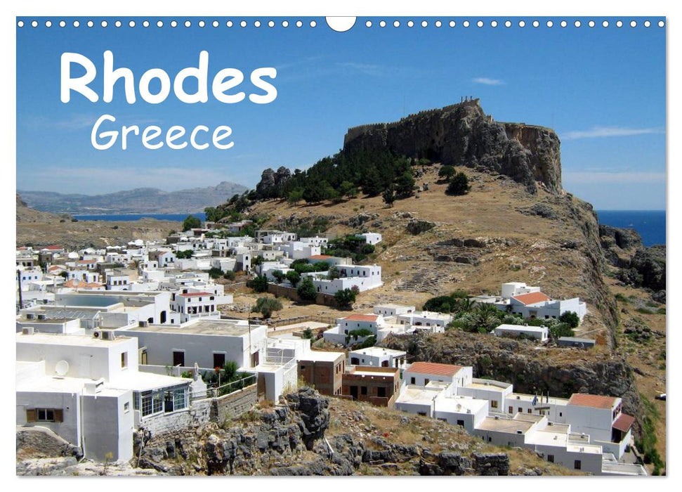 Rhodes - Greece (CALVENDO Monthly Calendar 2025)