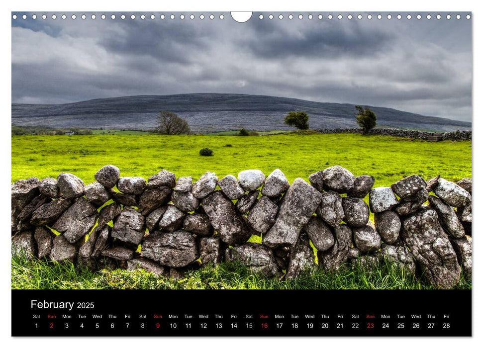 Ireland´s West Coast (CALVENDO Monthly Calendar 2025)