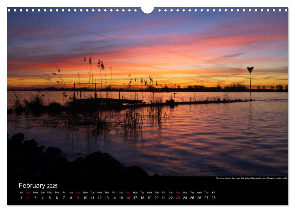 Dutch Landscapes: Alblasserwaard 2025 (CALVENDO Monthly Calendar 2025)