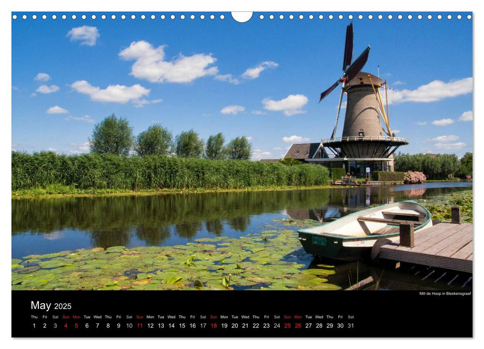 Dutch Landscapes: Alblasserwaard 2025 (CALVENDO Monthly Calendar 2025)